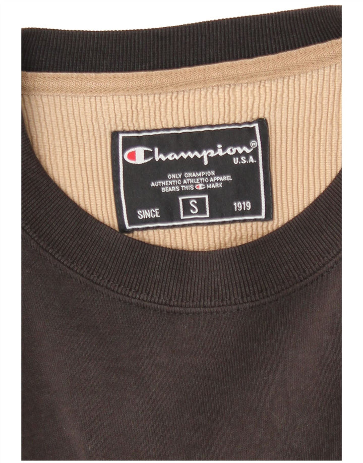 Champion Herre Grafisk Sweatshirt Jumper Lille Brun