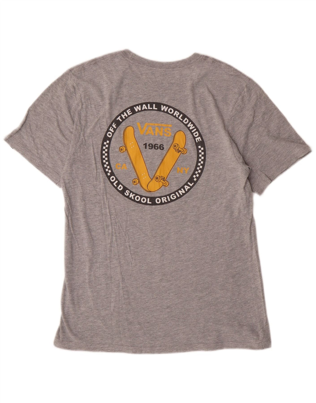 Vans drenge Klassisk pasform grafisk T-shirt top 12-13 år stor grå bomuld