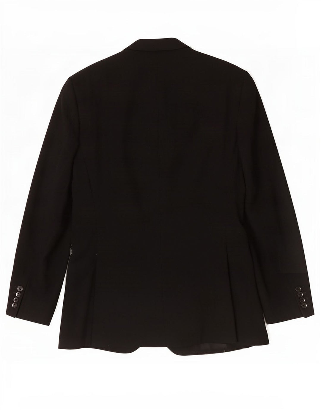 Hugo Boss Herre 2 Button Blazer Jacket UK 40 Large Black Viscose