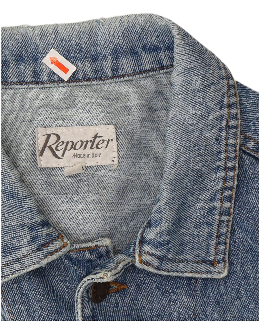 REPORTER Herre denimjakke UK 38 Medium Blue