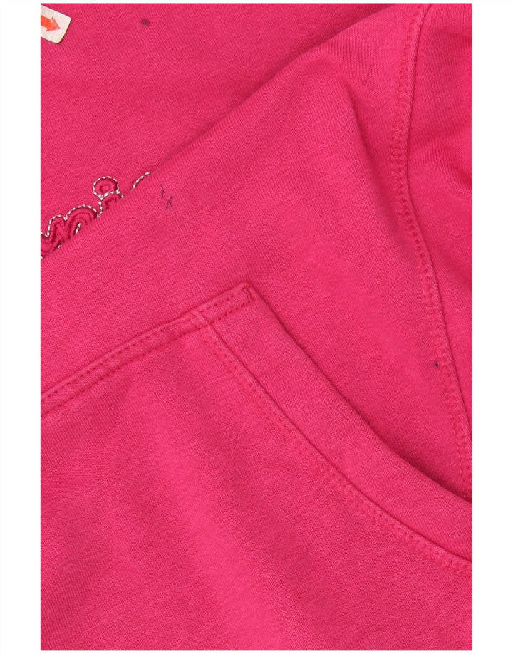 CHAMPION Womens Heritage Classics Grafisk hættetrøje Jumper UK 16 Large Pink