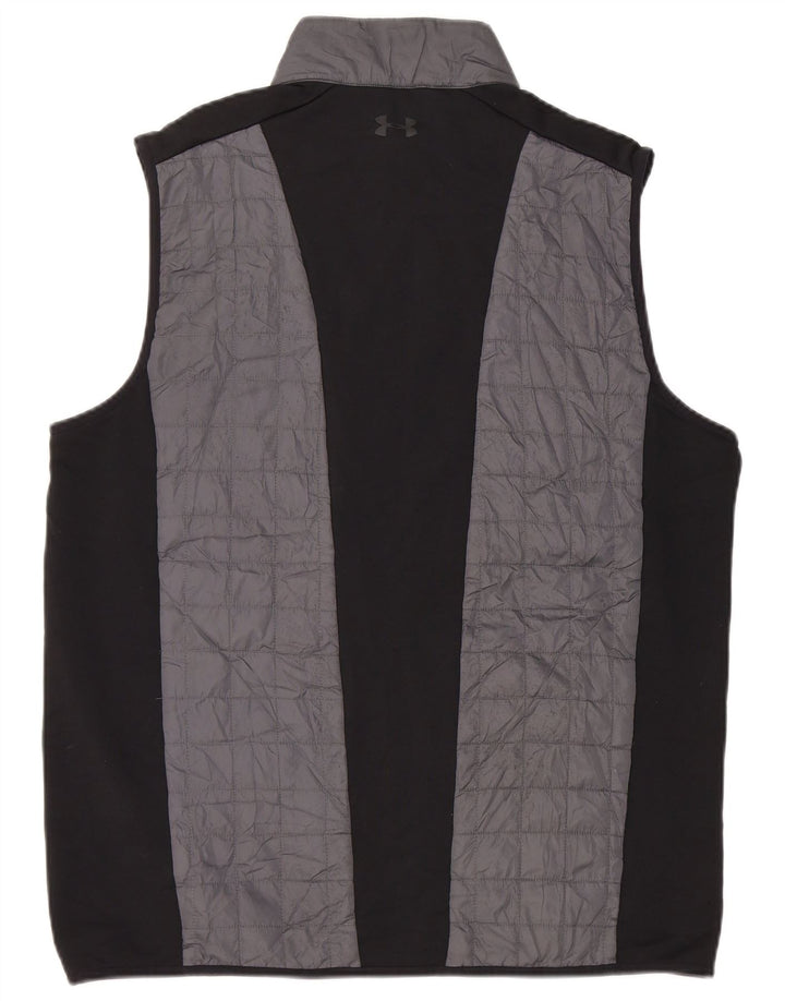Under Armour Herre Polstret Gilet UK 40 Large Grå Colourblock Polyester