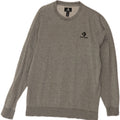 CONVERSE Sweatshirt til mænd Medium Grå Bomuld