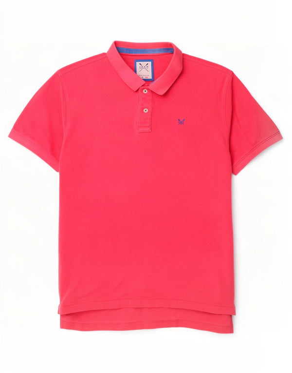 Crew Clothing Herre Polo Shirt 2XL Pink Bomuld
