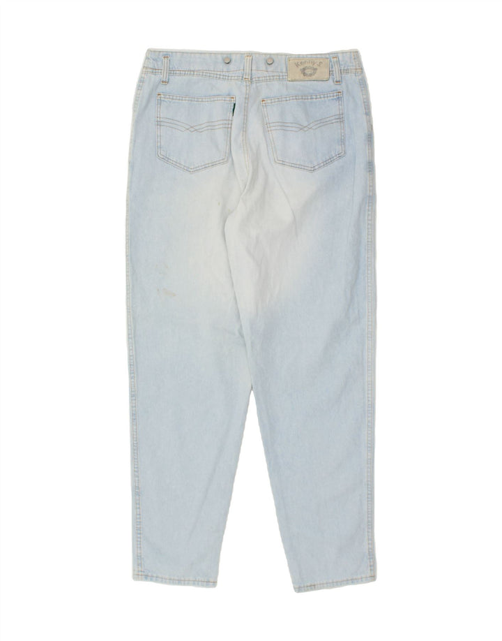 VINTAGE Womens Tapered Jeans EU 40 Medium W34 L29 Blue Cotton Vintage Vintage and Second-Hand Vintage from Messina Hembry 