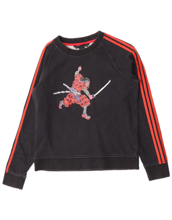 Marc Jacobs Herre grafisk sweatshirt jumper lille marineblå bomuld