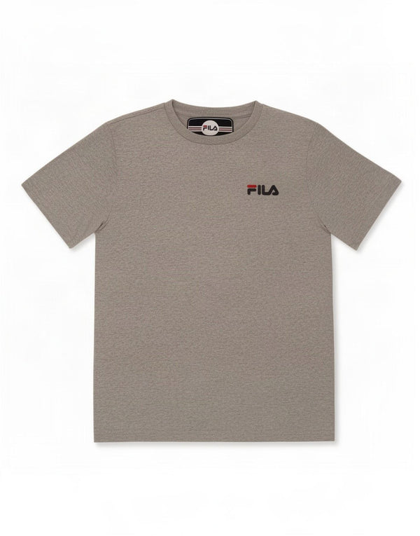 Fila Girls T-Shirt Top 10-11 År Grå Bomuld