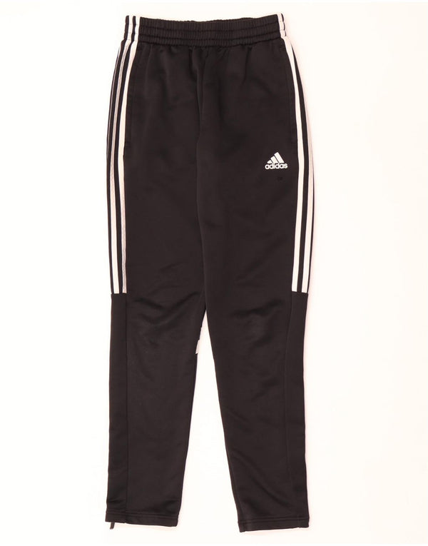 Adidas Boys Aeroready Tracksuit Bukser 13-14 år Sort Polyester
