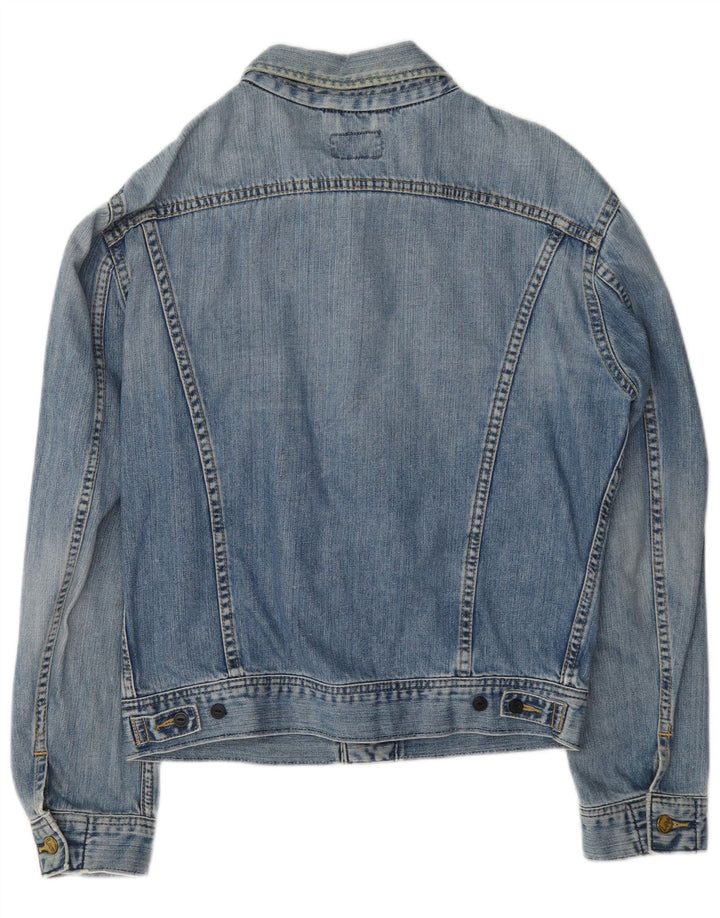 Lee Herre Rider Denim Jacket UK 40 Large Blue Cotton