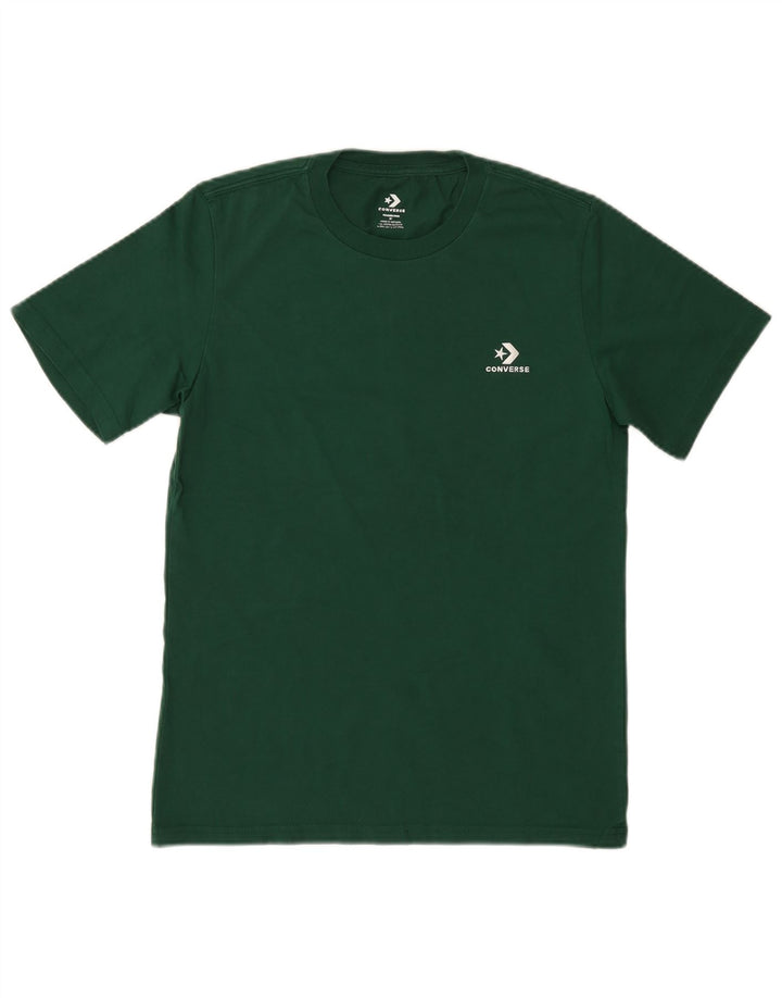 Converse Herre T-Shirt Top XS Grøn