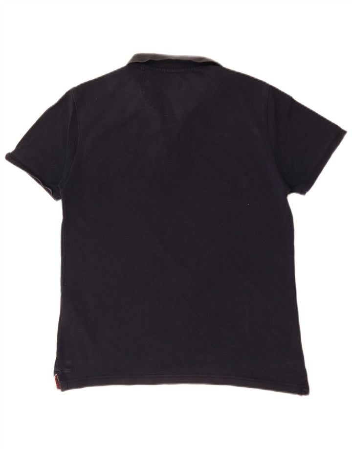U.S. Polo Assn. Herre poloshirt Medium marineblå bomuld