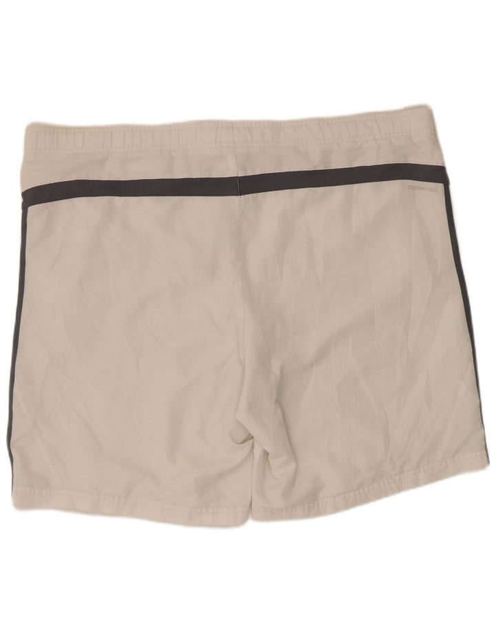 Adidas Herre Climacool Sport Shorts 2XL Hvid Polyester