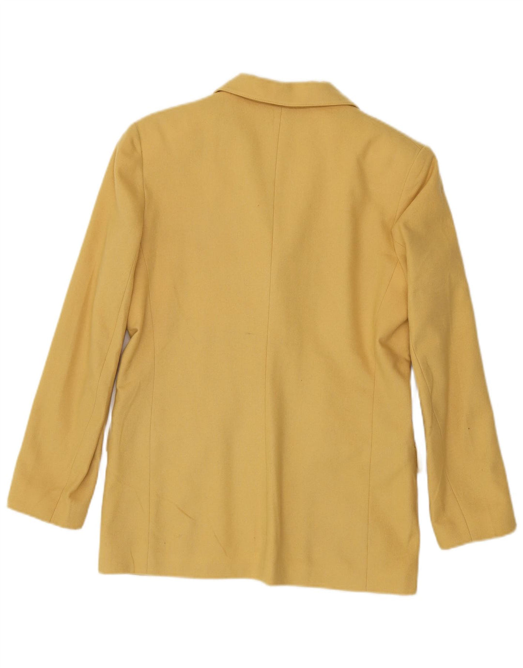 Laura Biagiotti Dame 2-knaps blazerjakke IT 42 Medium Gul