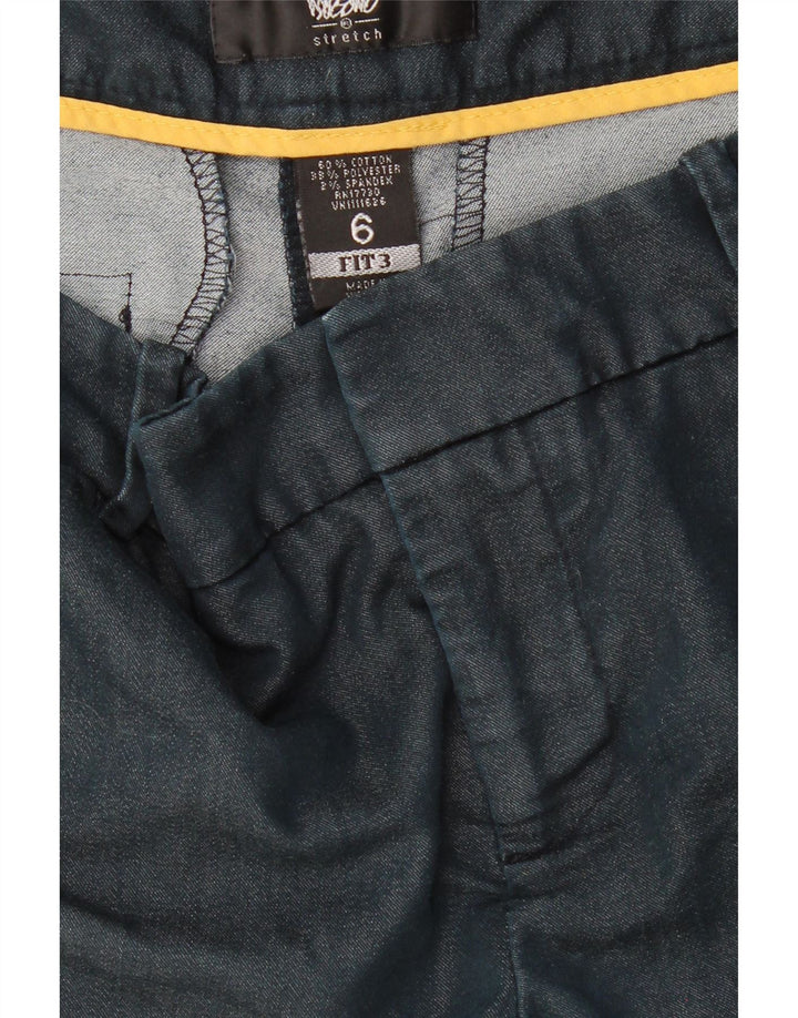 MOSSIMO Womens Chino Shorts US 6 Medium W30 Navy Blue Cotton Vintage Mossimo and Second-Hand Mossimo from Messina Hembry 