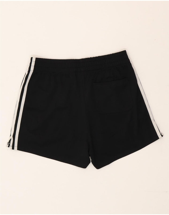 Adidas sportsshorts til kvinder UK 10 Small Black Polyester