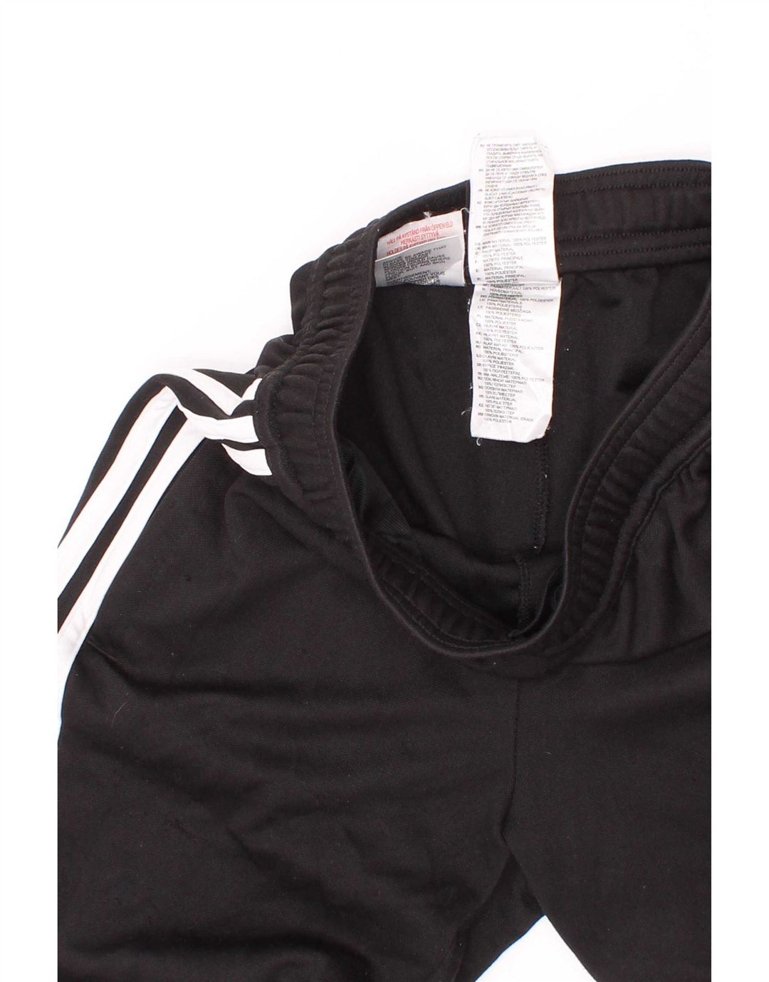 Adidas Boys Climalite træningsdragt bukser 11-12 år Sort polyester