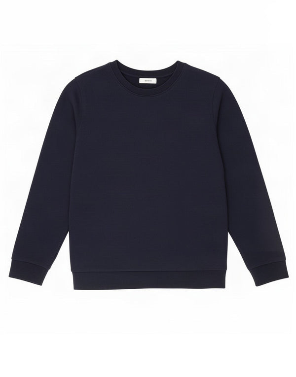 Marks & Spencer Dame Sweatshirt Jumper UK 18 XL Marineblå Bomuld