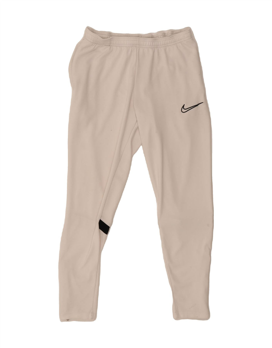 NIKE Womens Dri Fit Tracksuit Trousers UK 12 Medium  White Polyester Vintage Nike and Second-Hand Nike from Messina Hembry 