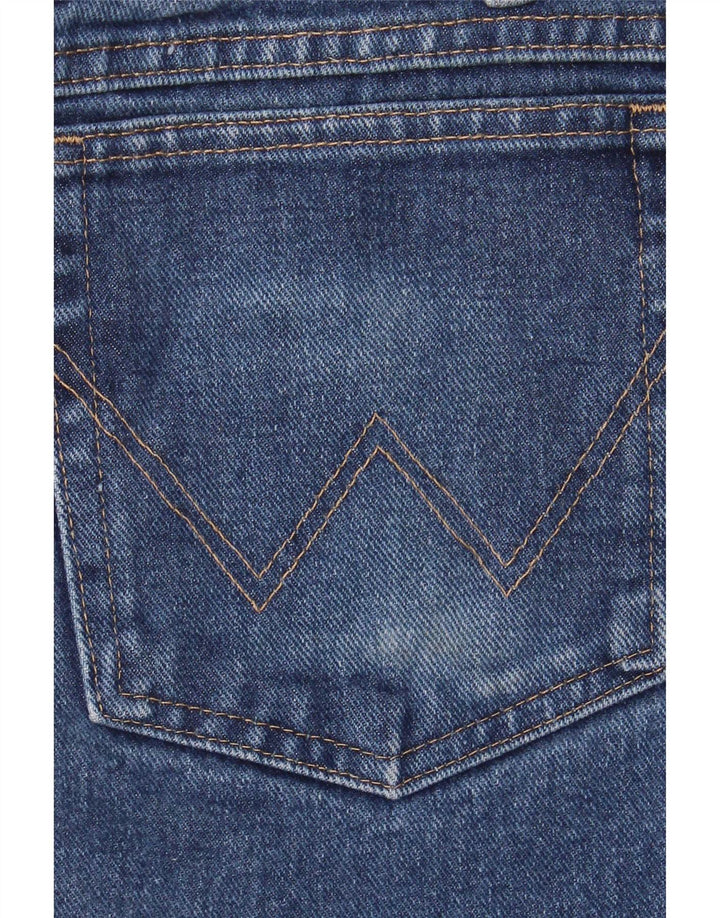 Wrangler Straight Jeans til mænd W42 L30 blå bomuld