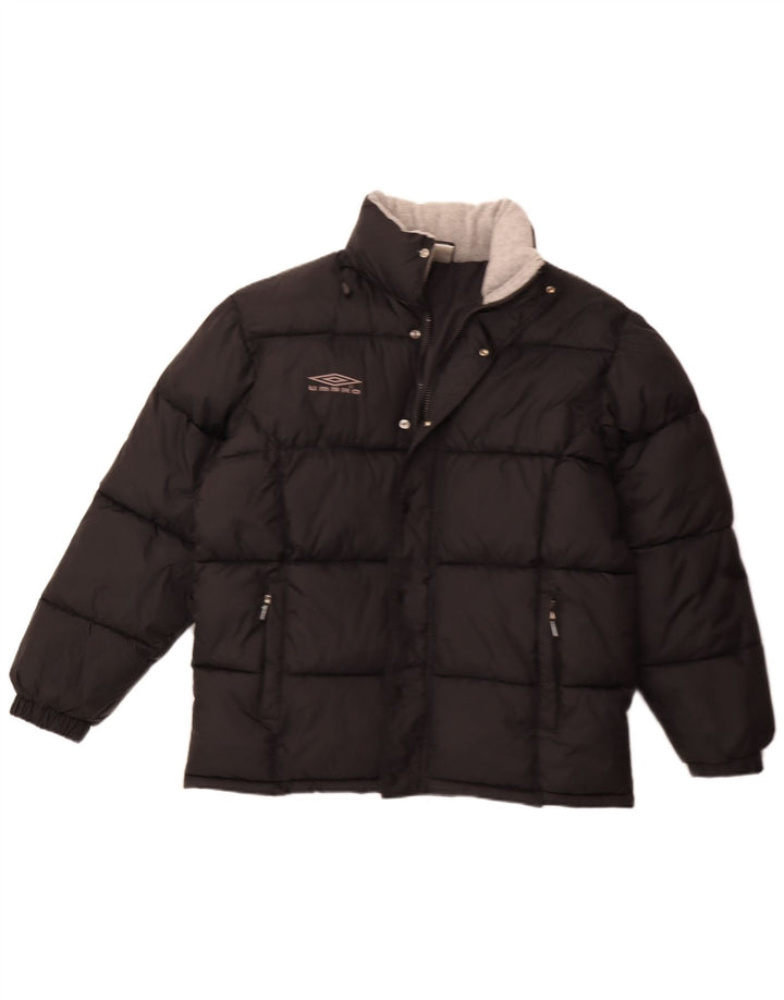 Umbro Polstret Herrejakke UK 38 Medium Sort Nylon