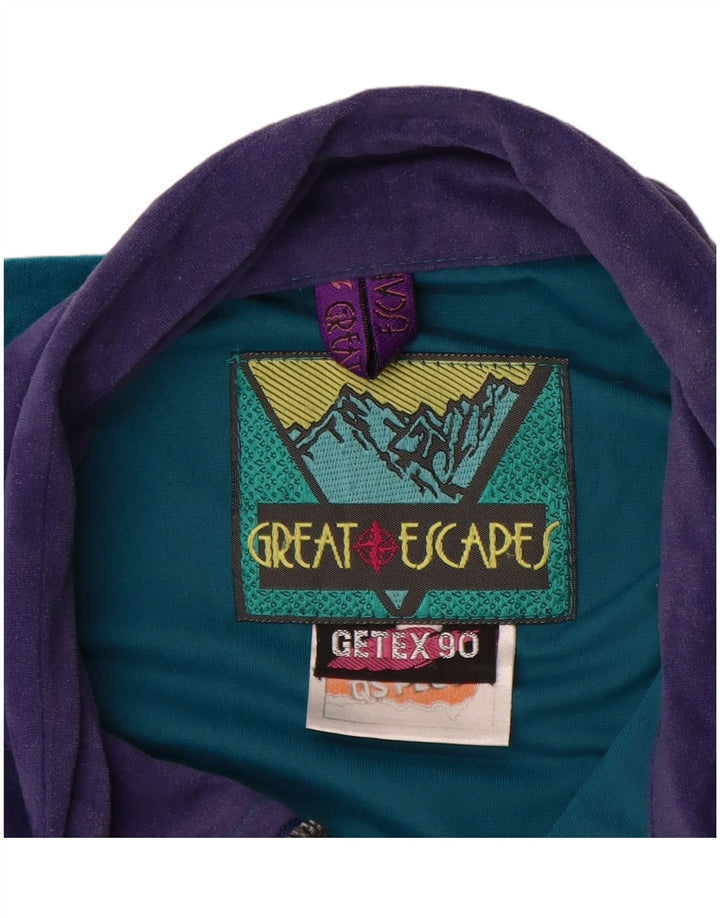 Great Escapes Herre træningsdragt Topjakke Medium Grøn Colourblock