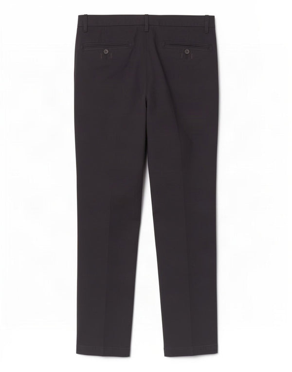 Benetton Mens Slim Chino Trousers IT 46 Small W32 L32 Navy Blue Cotton