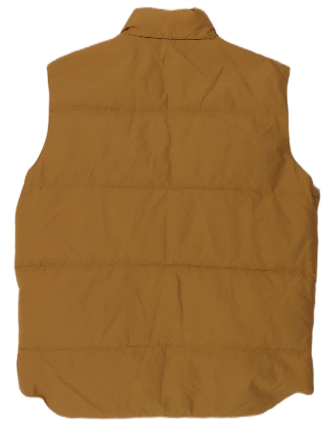 Woolrich Herre Polstret Gilet UK 40 Stor Gul Nylon