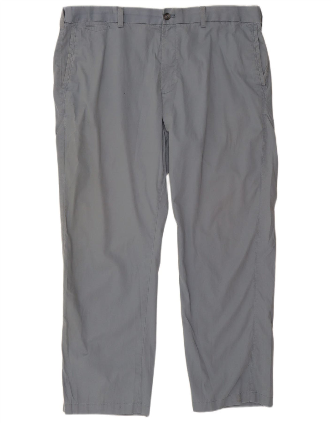 Marks & Spencer Herre Blue Harbor Lige Chinobukser W42 L29 Grå