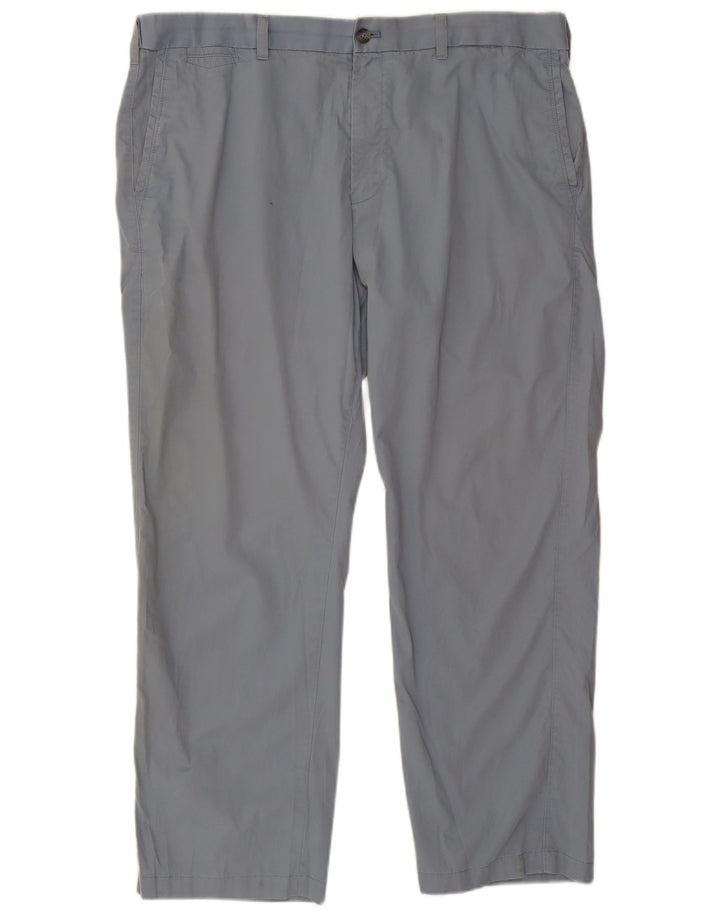 Marks & Spencer Herre Blue Harbor Lige Chinobukser W42 L29 Grå