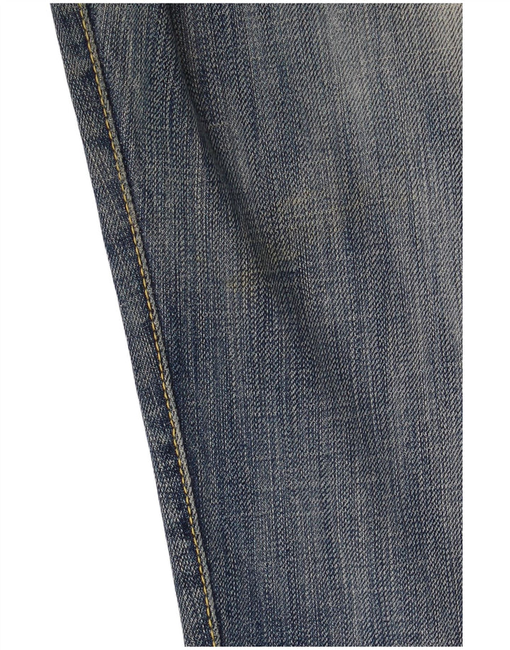 ROY ROGERS Herre De Luxe Straight Jeans W33 L36 Blå Bomuld