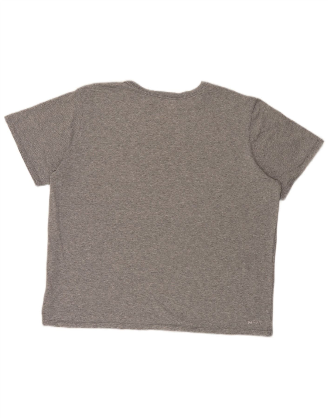 Nike Herre Athletic Cut Grafisk T-Shirt Top 2XL Grå Flecked