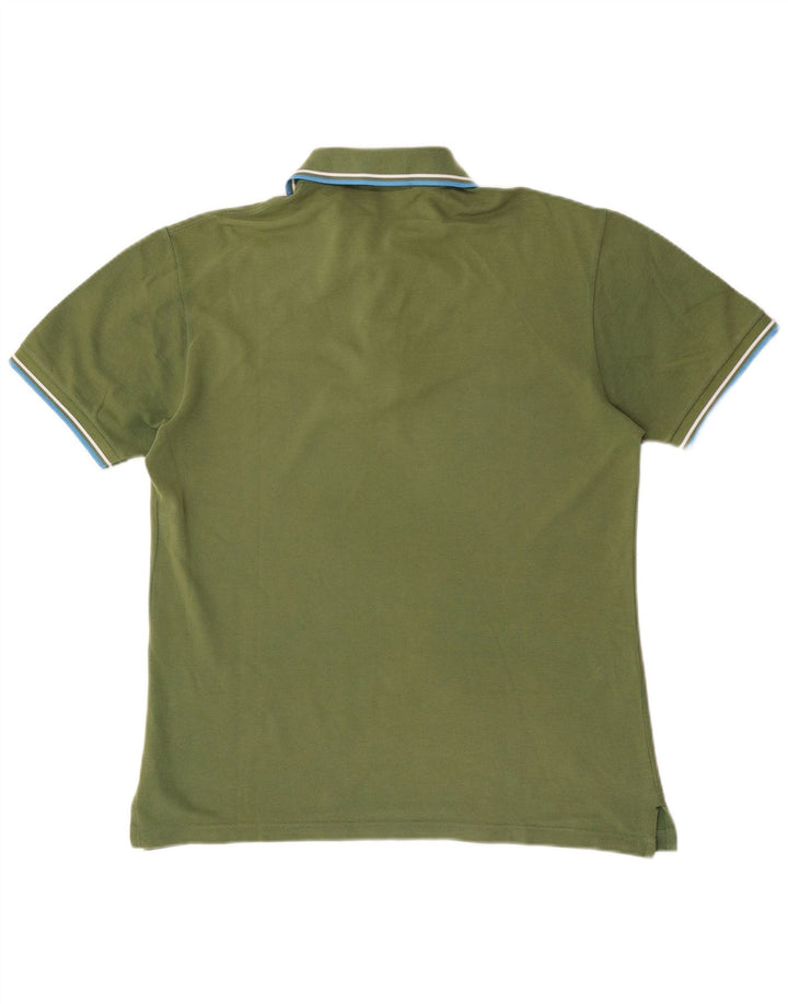 FRED PERRY Herre poloshirt Medium Grøn Bomuld