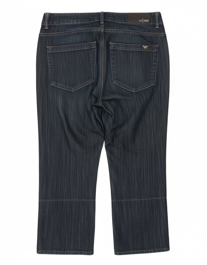 ARMANI Womens Capri Jeans W30 L22 Blue Cotton