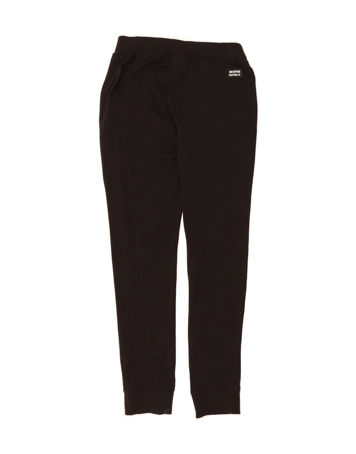 ERREA Womens Leggings UK 14 Medium Black Vintage Errea and Second-Hand Errea from Messina Hembry 