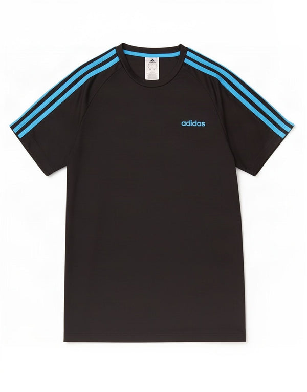 Adidas Herre Aeroready T-Shirt Top Medium Sort Polyester