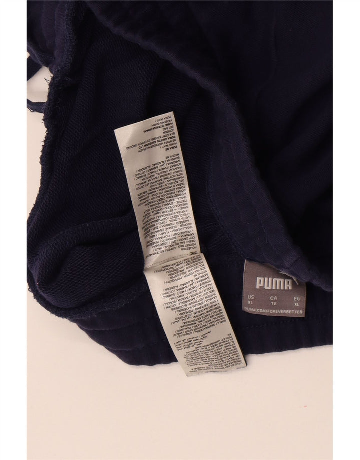 Puma Herre Sportshorts XL Marineblå Bomuld