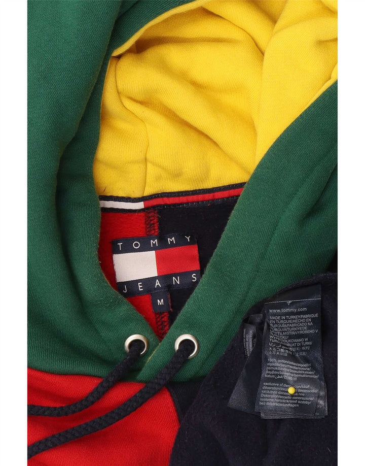 Tommy Hilfiger Herre grafisk hættetrøje Jumper Medium Flerfarvet Colourblock