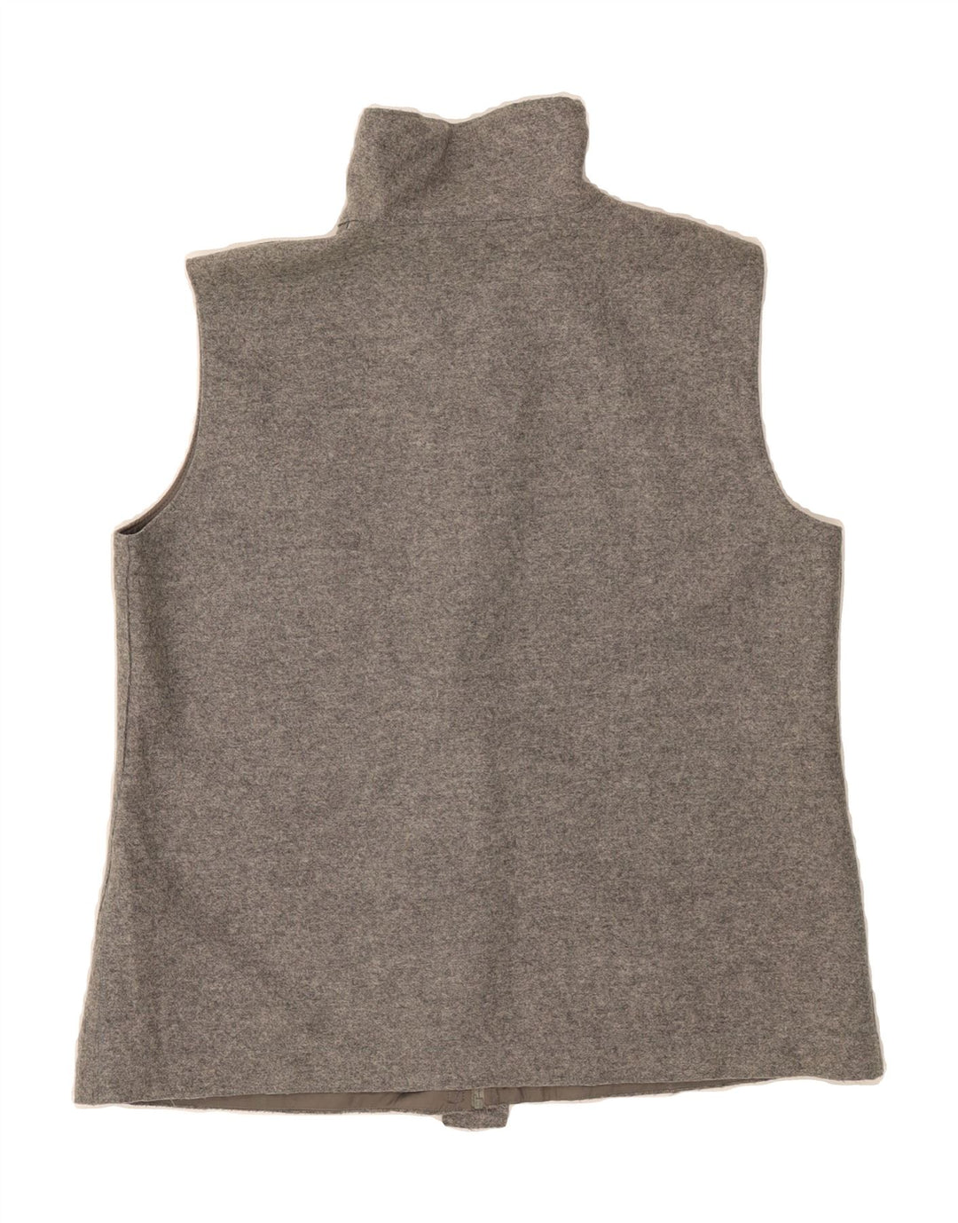 BENETTON Womens Gilet UK 16 Large Grey Vintage Benetton and Second-Hand Benetton from Messina Hembry 