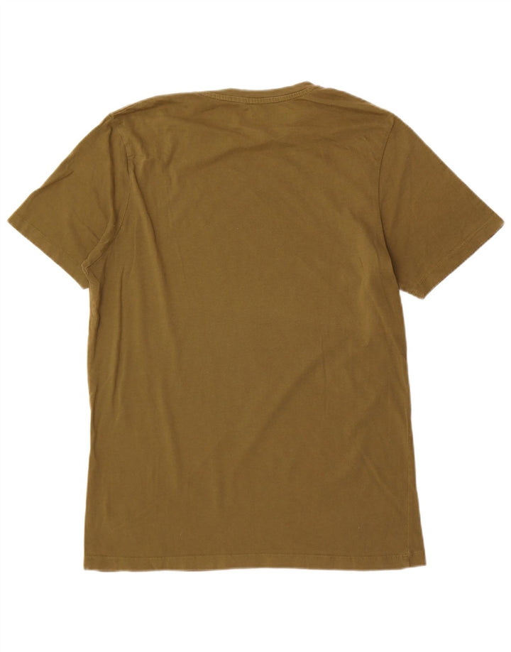 Jack & Jones Herre Slim Fit Grafisk T-Shirt Top Medium Khaki