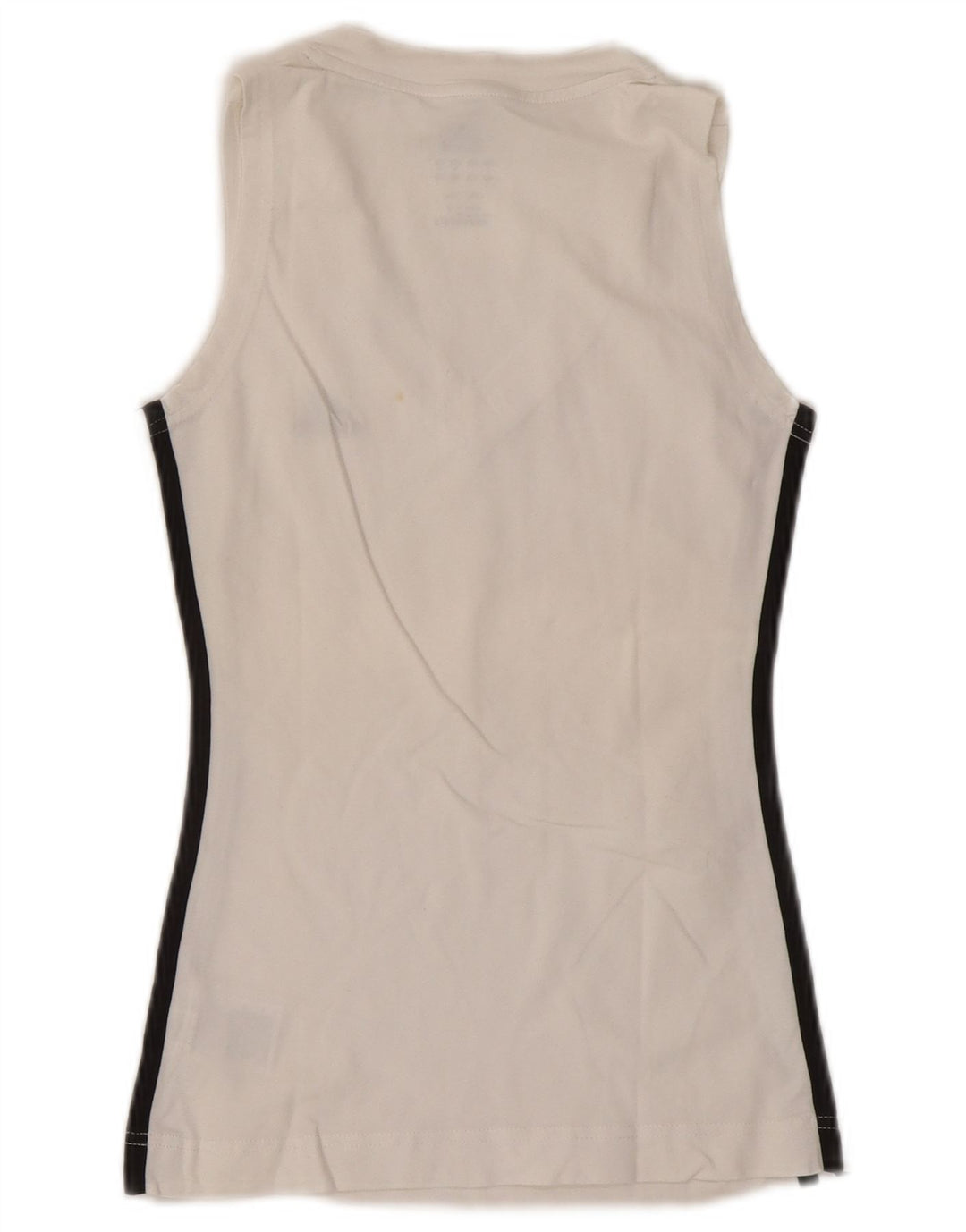 Adidas Damevest Top UK 8 Small White Bomuld