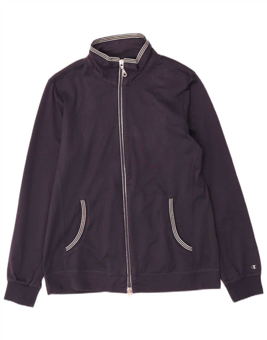 Champion Dame Easy Fit træningsdragt Topjakke UK 14 Medium Navy Blue