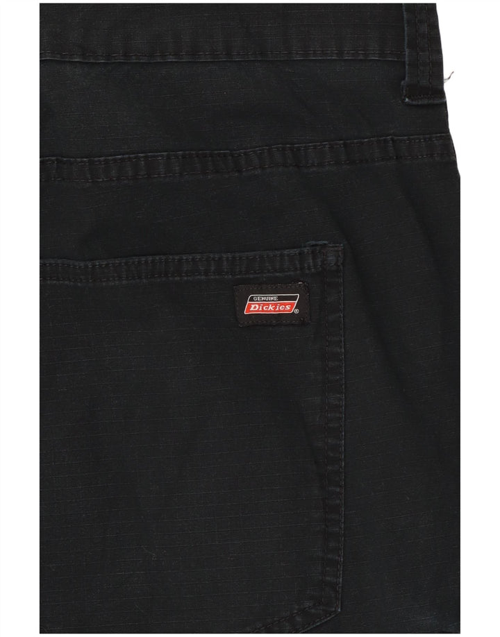 DICKIES Mens Straight Cargo Trousers W44 L29 Navy Blue