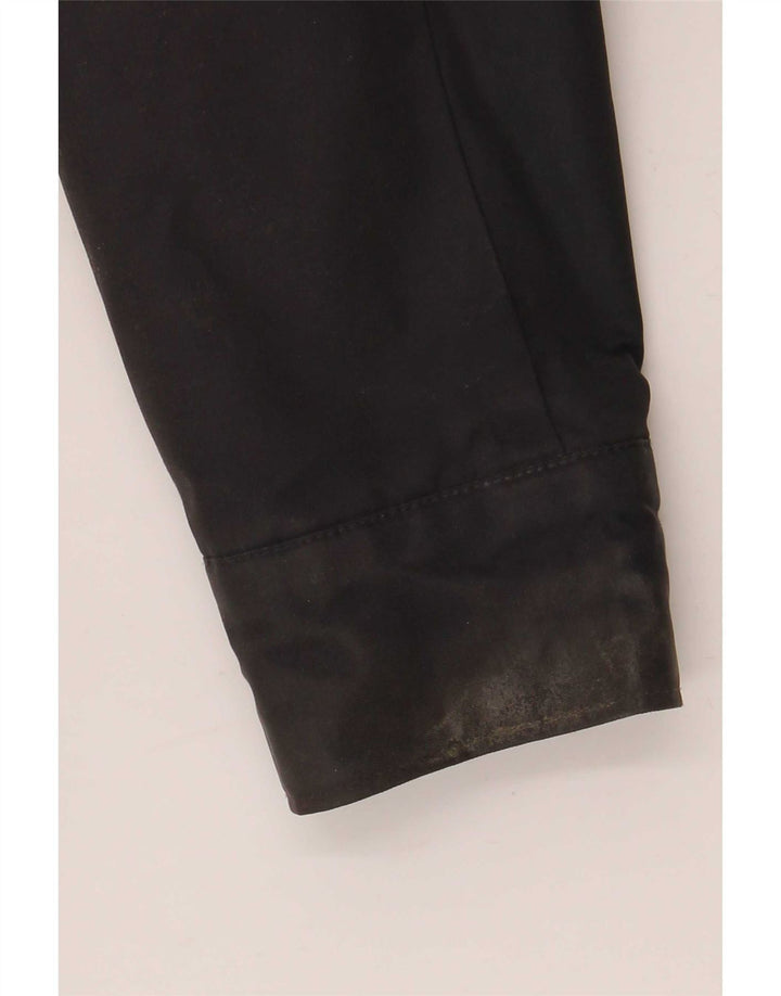 Crew Clothing Herre Bomber Jacket UK 38 Medium Sort Bomuld