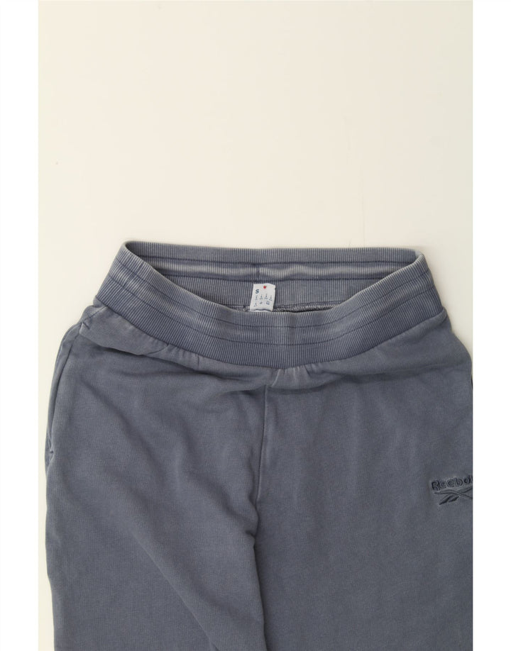 REEBOK Mens Tracksuit Trousers Joggers Small Navy Blue Cotton Vintage Reebok and Second-Hand Reebok from Messina Hembry 