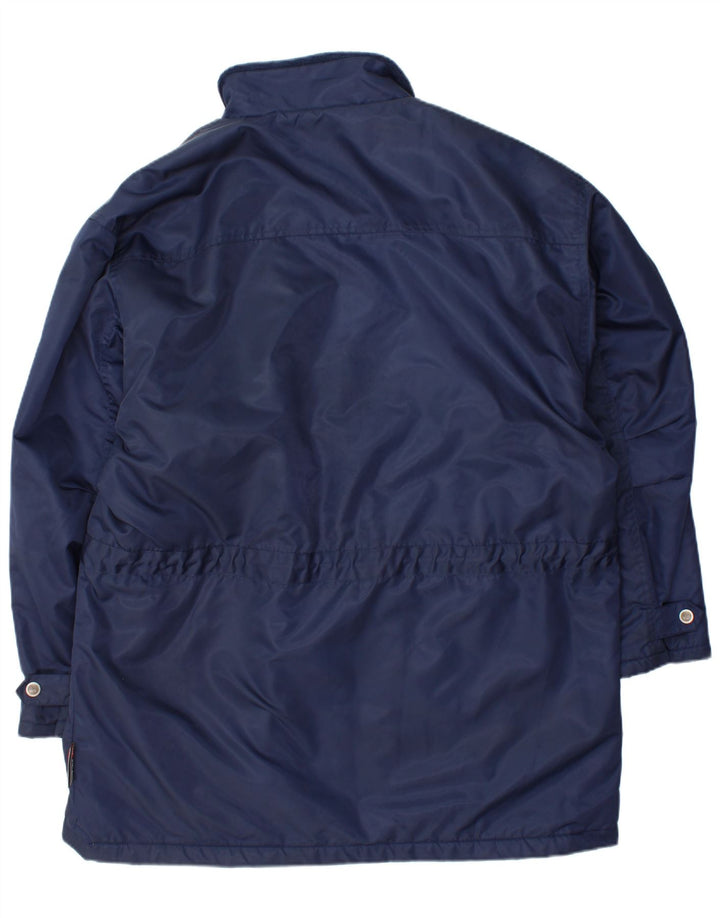 CANTERBURY Herre Windbreaker Coat UK 40 Large Navy Blue Nylon