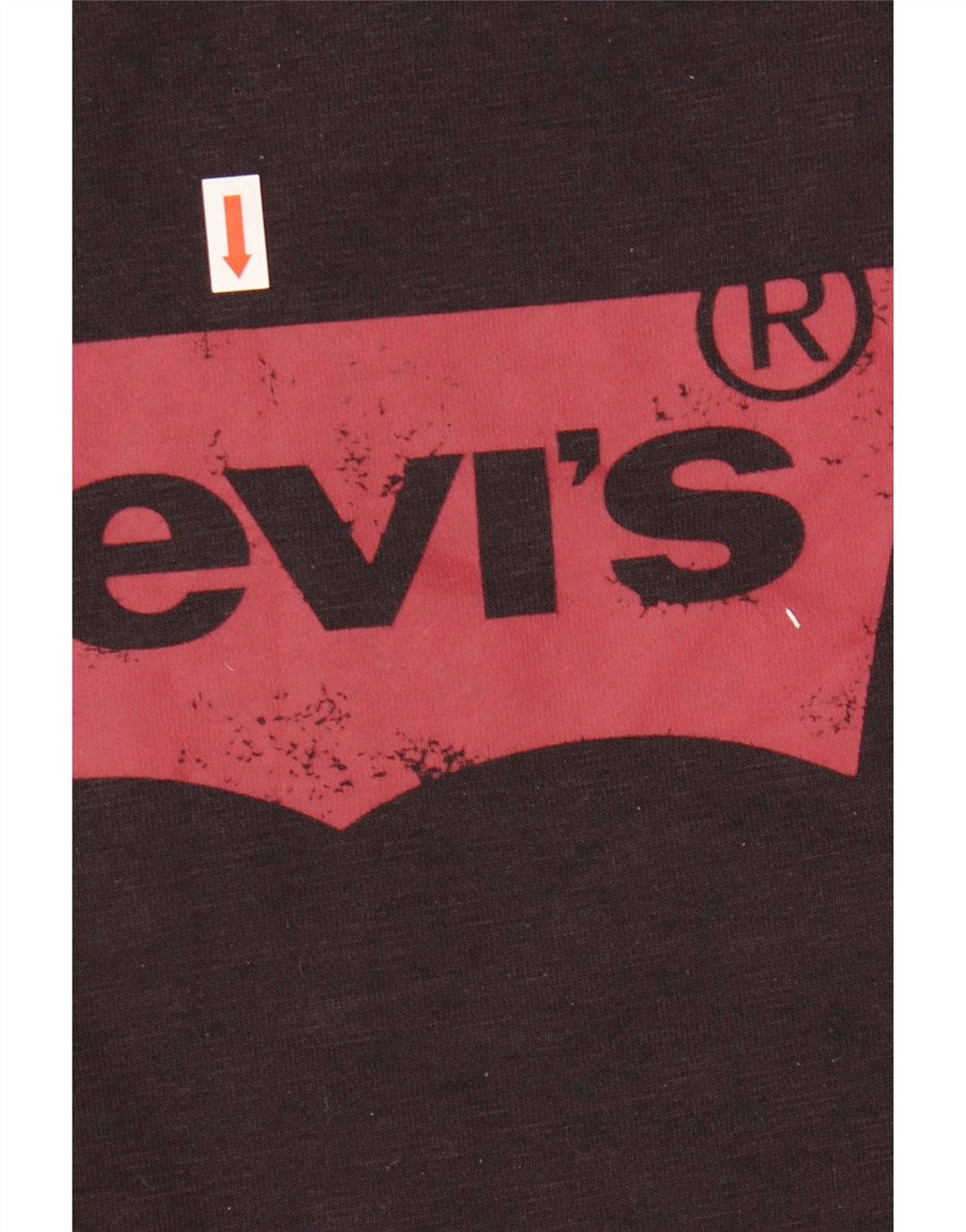 Levi's Herre grafisk sweatshirt Jumper Medium Sort Bomuld