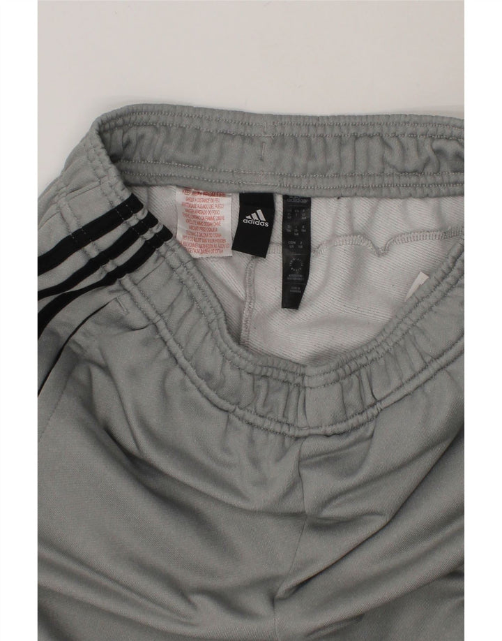 ADIDAS Boys Tracksuit Trousers 13-14 Years  Grey Polyester Sports Vintage Adidas and Second-Hand Adidas from Messina Hembry 
