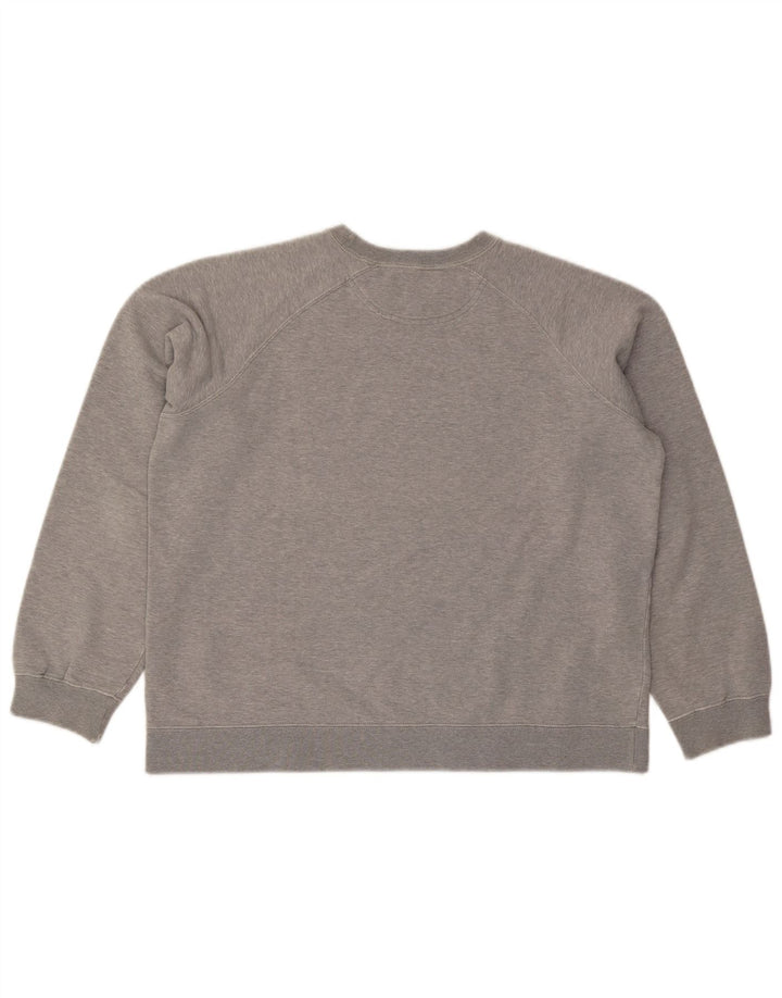 Champion Dame Grafisk Sweatshirt Jumper UK 18 XL Grå