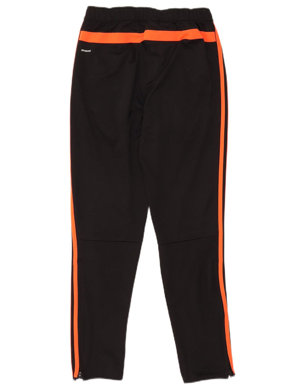 Adidas Boys Climacool træningsdragt bukser 13-14 år XL Sort Colourblock
