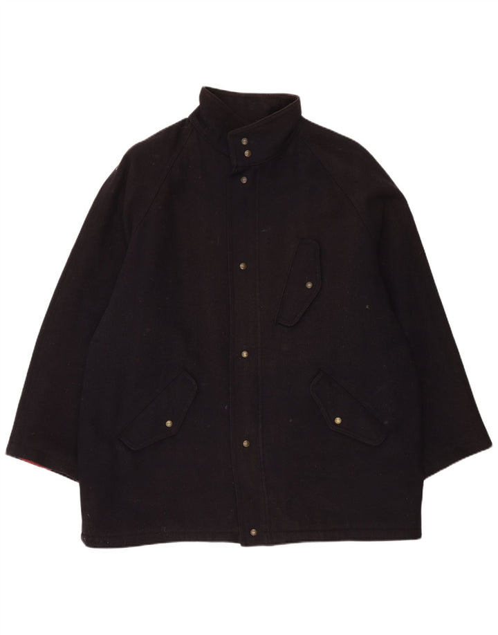 Ivy Oxford Herre Overfrakke UK 44 2XL Navy Blue